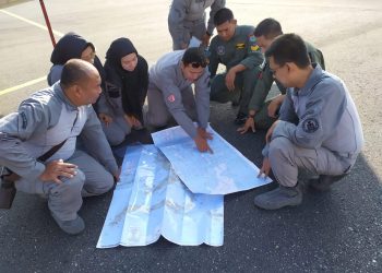 Bakamla Gelar Operasi Udara Maritim di Wilayah Tengah dan Timur