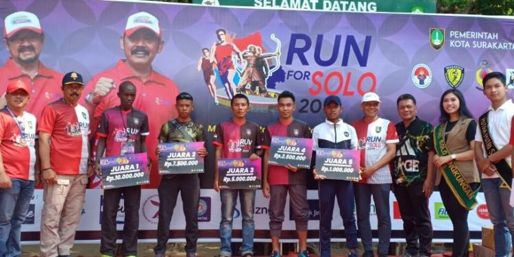 Pelari Asal Yonif 411/Pandawa Kostrad Raih Juara di Ajang “Run For Solo 2019”