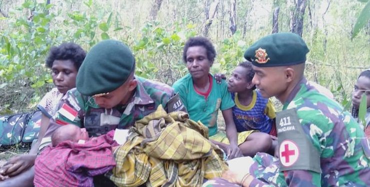 Rudy Marcelo Darma Putra Maywa, Bayi yang Lahir Ditangan Prajurit TNI