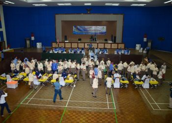 Peringati HUT Korpri, Korpri Unit TNI AL Gelar Donor Darah
