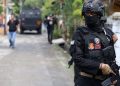Detasemen Khusus (Densus) 88 Mabes Polri tangkap terduga teroris