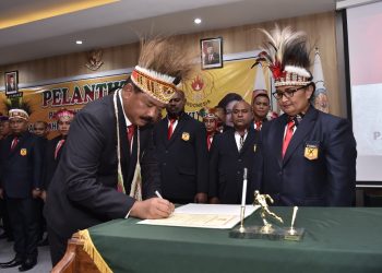 Lantik Pengurus PB FORKI Papua, Panglima TNI Harap Atletnya sampai ke Tingkat Internasional