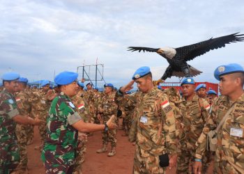 Tugas Selesai, 213 Personel TNI Kembali ke Tanah Air
