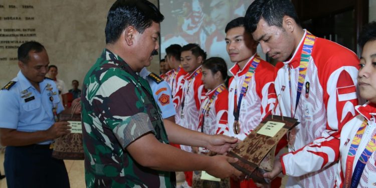 Tim Karate Bawa Pulang Emas SEA Games 2019, Panglima TNI: Jangan Cepat Puas