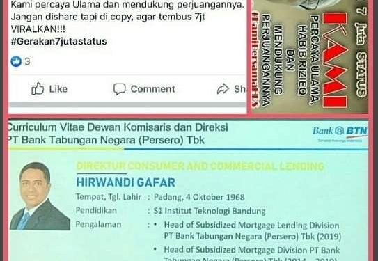 Ada Direktur BTN Diisukan Terpapar Radikalisme