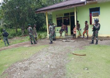 Cegah Aksi KKSB Papua, TNI di Perbatasan Lakukan Patroli hingga Kepedalaman