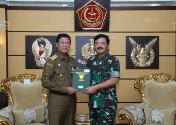 Gubernur Kepulauan Riau Serahkan Tanah Seluas 200 Ribu Meter ke TNI