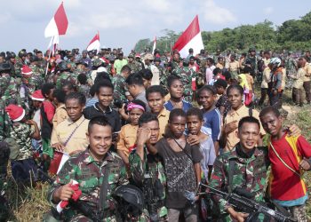 TNI Klaim, HUT OPM Aman