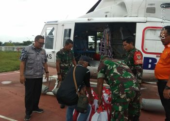 Danrem 061/SK Pantau Distribusi Bantuan Korban Bencana Bogor