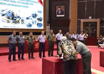 Tok! 73 Kontra Ditandatangani Mabes TNI, Nilainya Rp1,2 T