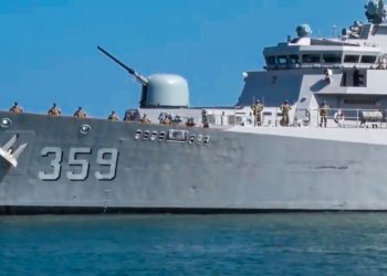 Empat Kapal Perang TNI AL Siaga di Natuna