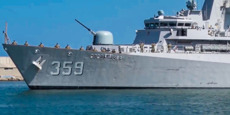 Empat Kapal Perang TNI AL Siaga di Natuna
