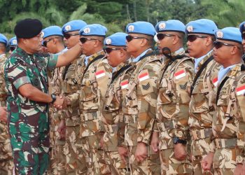 Lepas 175 Pasukan Garuda, Pesan Panglima TNI: Jaga Nama Baik dan Kehormatan Bangsa