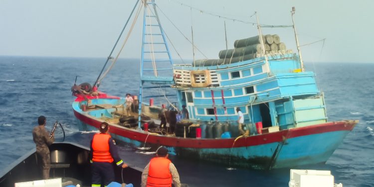 Laut Natuna Diperketat, Tiga Kapal Asing Ditangkap
