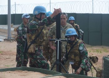 Satgas TNI Kontingen Garuda Dapat Predikat Baik Sekali
