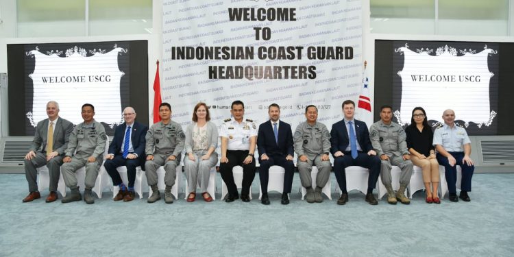 Bakamla RI-US Coast Guard Bahas Keamanan Maritim
