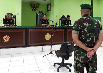 Terbukti Jual Senjata ke KKB, Oknum TNI Divonis Seumur Hidup