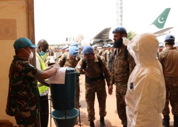 Cegah Corona, Satgas Kizi TNI Periksa Kontingen Pakistan Army