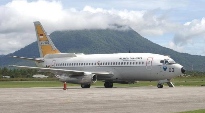 Dua Boeing TNI AU Dikerahkan Membawa Puluhan Ribu APD dan Masker