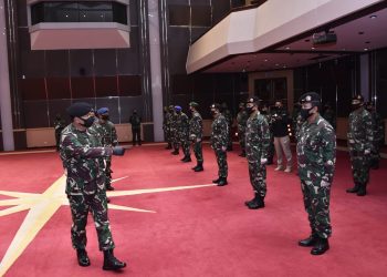 Sebanyak 25 Perwira Tinggi TNI Naik Pangkat, Ini Daftarnya