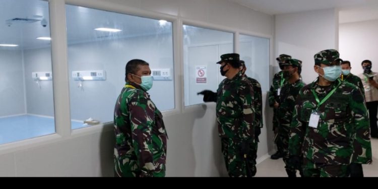 Pangkogabwilhan-I Tinjau Wisma Atlet Kemayoran, untuk Pasien Covid-19?