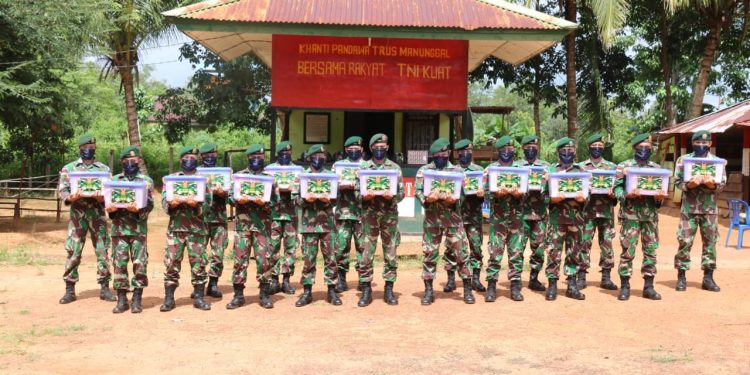 Satgas Yonif 411 Kostrad: Terima Kasih Panglima TNI
