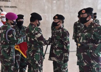 Panglima TNI Sertijab Pangkogabwilhan I dan II serta Pangkohanudas