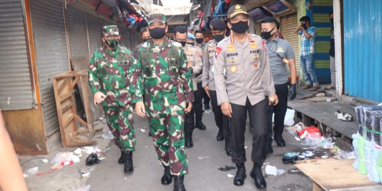 New Normal, Panglima TNI ‘Bareng’ Kapolri Cek Lapangan