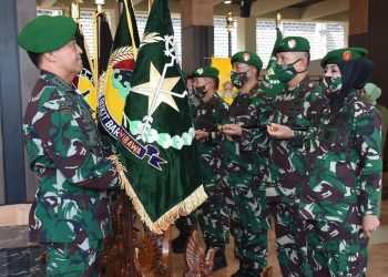 Sembilan Pejabat TNI AD Resmi Berganti