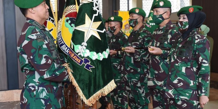 Sembilan Pejabat TNI AD Resmi Berganti
