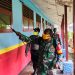 Satgas Yonif 125/SMB Gandeng Babinsa, Babinkamtibmas dan Kepala Kampung Cegah Covid-19