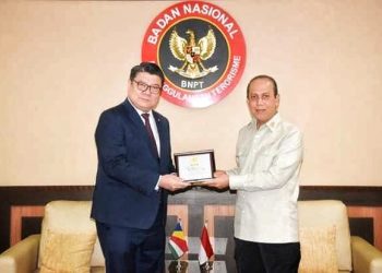 BNPT-Duta Besar Seychelles untuk ASEAN Kerja Sama Penangganan Terorisme