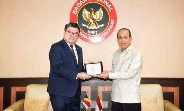 BNPT-Duta Besar Seychelles untuk ASEAN Kerja Sama Penangganan Terorisme