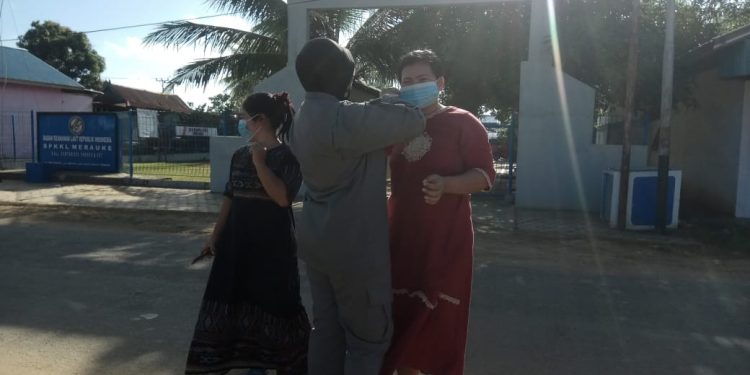 Cegah Penyebaran Covid-19, SPKKL Merauke Sosialisasikan Konsep Hidup New Normal
