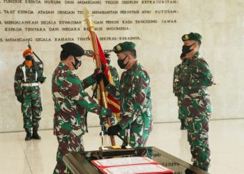 Komando dan Pengendalian Pasukan Pemukul Reaksi Cepat Berganti