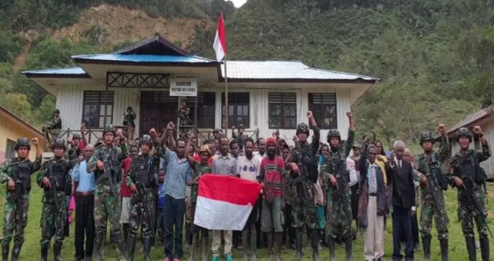 Lima Anggota KKSB Ikrar Kembali ke NKRI