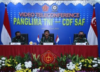 Panglima TNI ke Pangab Singapura: Kerjasama dan Saling Percaya Kunci Keberhasilan