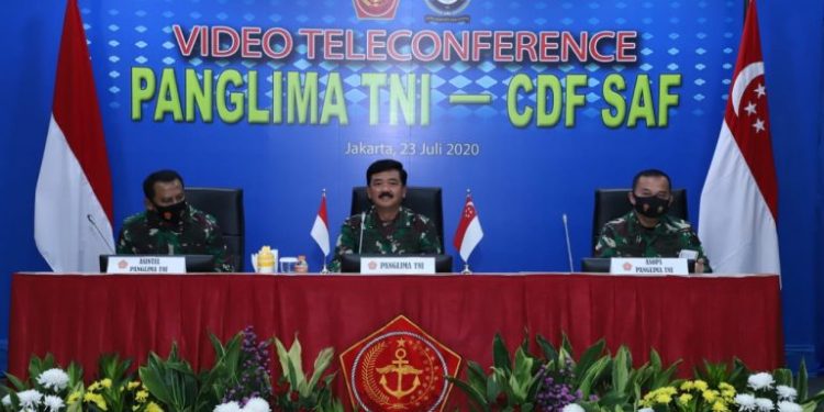Panglima TNI ke Pangab Singapura: Kerjasama dan Saling Percaya Kunci Keberhasilan