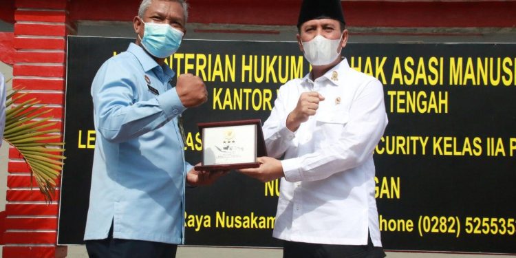 Kepala BNPT Kunjungi Tiga Lapas di Nusakambangan