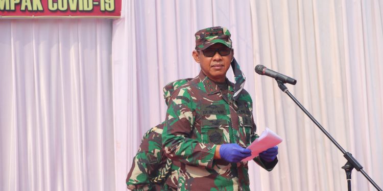 Peduli Lingkungan, Kodiklat TNI Bangun Drainase Masyarakat
