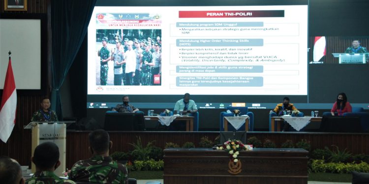 Komandan Sesekoau: Integritas TNI-Polri, Kunci Menjaga Stabilitas Keamanan Negara