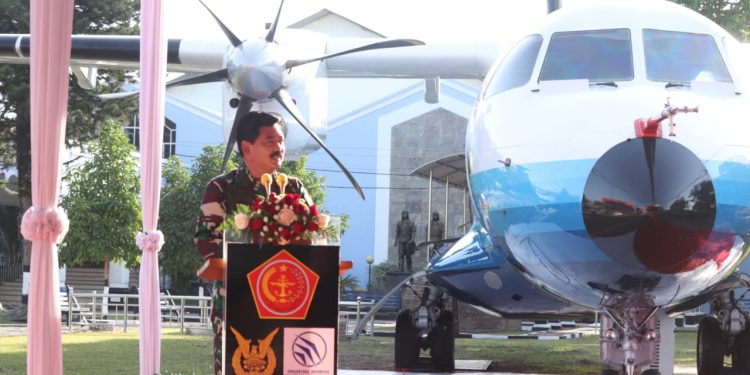 Resmikan Monumen Pesawat N250 Gatotkoco, Panglima TNI: Ini Bukti Kehebatan Indonesia