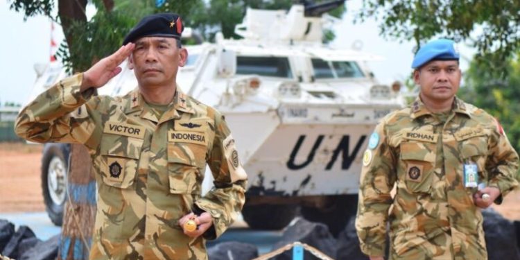 Pasukan Garuda Turut Evakuasi Korban Ledakan di Lebanon