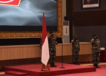 Sestama BNPT Bersama 10 Pati TNI Naik Pangkat