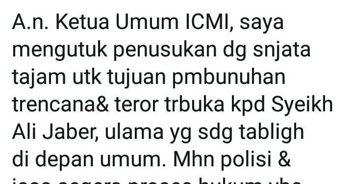 Syech Ali Jaber Ditusuk, Jimly Asshiddiqie Sebut Aksi Teror