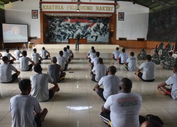 Danrem 174 Merauke : Anggota Jangan Mudah Terprovokasi Berita Hoax