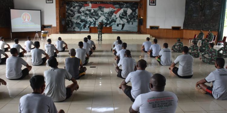 Danrem 174 Merauke : Anggota Jangan Mudah Terprovokasi Berita Hoax