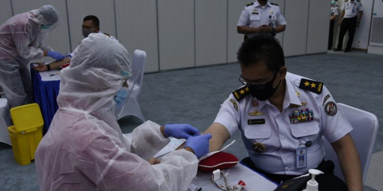 Cegah Covid-19, Bakamla Lakukan Tes Serologi