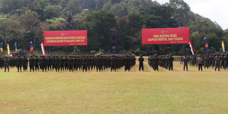 Buka Pendidikan Dasar Taruna Akmil dan Akpol, Danjen Akademi TNI: Jangan Sia-siakan Kesempatan