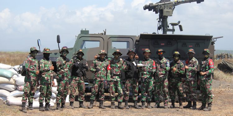 Pertama Kalinya, Arhanud Latihan Penembakan Rudal Malam Hari